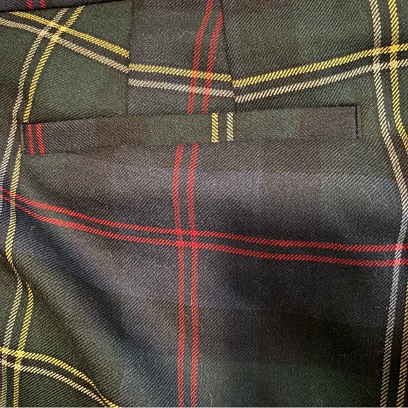 NWT Talbots Plaid Hampshire Ankle Pants, Size 12 Petite - Picture 8 of 14